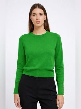 💚 NWT! ZARA Kelly Green Sweater